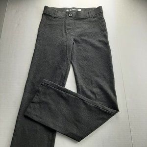 Betabrand Womens Yoga Dress Pants Size XS Petite Charcoal Gray Straight Leg